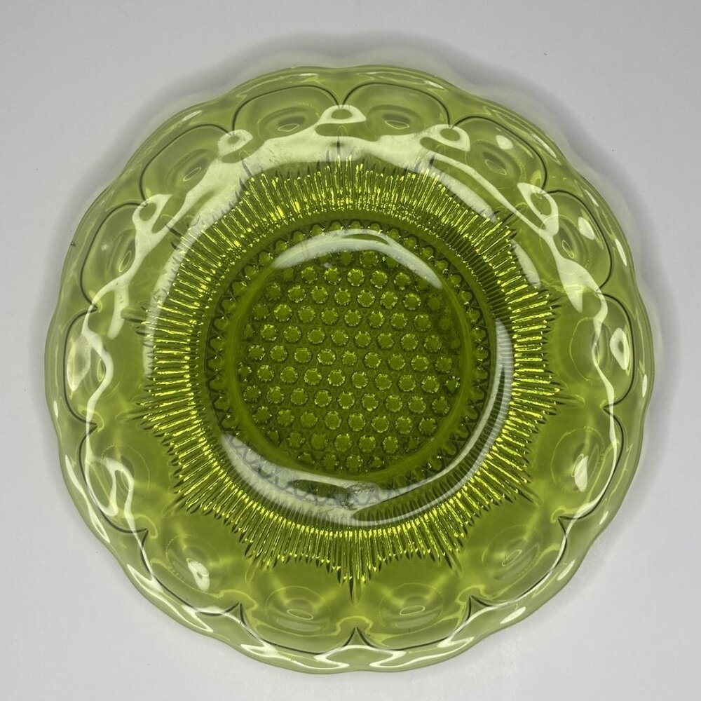 Vintage Bartlett Collins Bowl Green Kitchen Serving Dish Candy Dish 1914